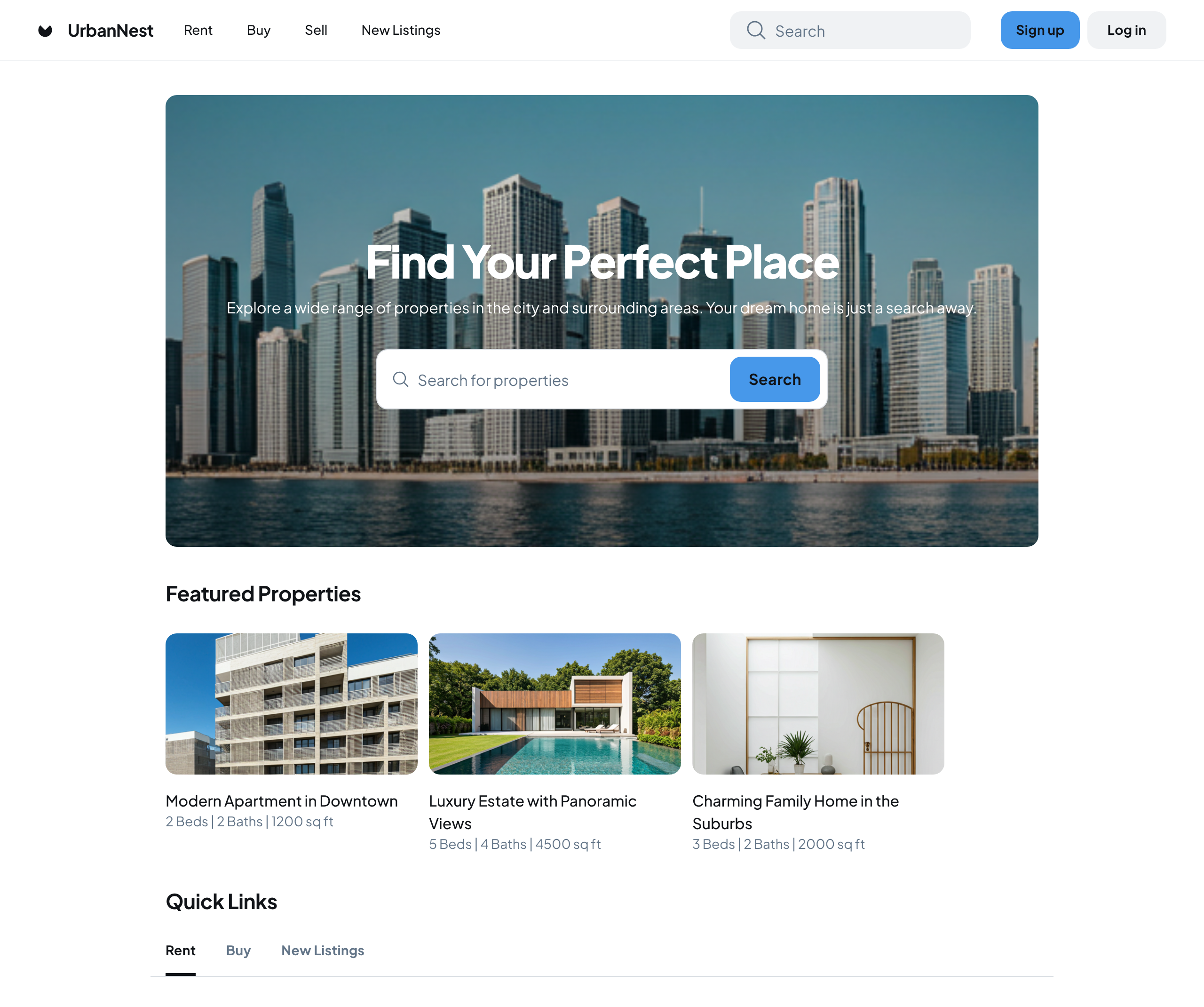 UrbanNest Real Estate Management